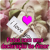 💌  Fotos com uma declaração de amor 💌 ❤️️ icon