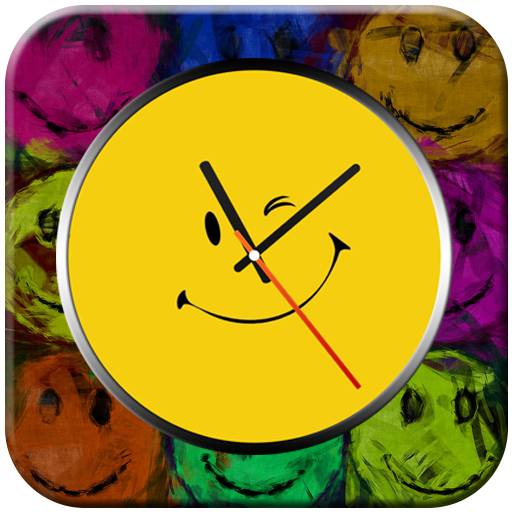 Smiley Clock Live Wallpaper icon