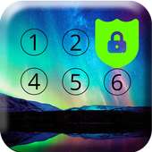 Northern Light PIN Lock Screen on 9Apps
