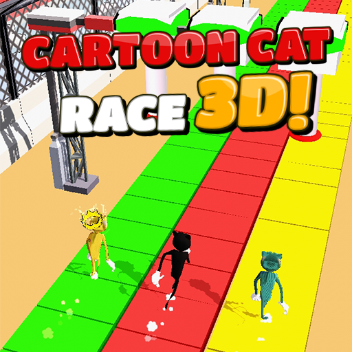 Cartoon Cat Race 3D - Epic Offline Run Race icon