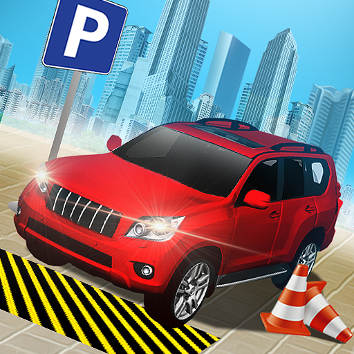 Prado Car Parking 3D Classic Prado Car Games icon