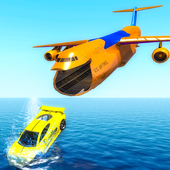 Airplane Pilot Cars Stunt Battles icon