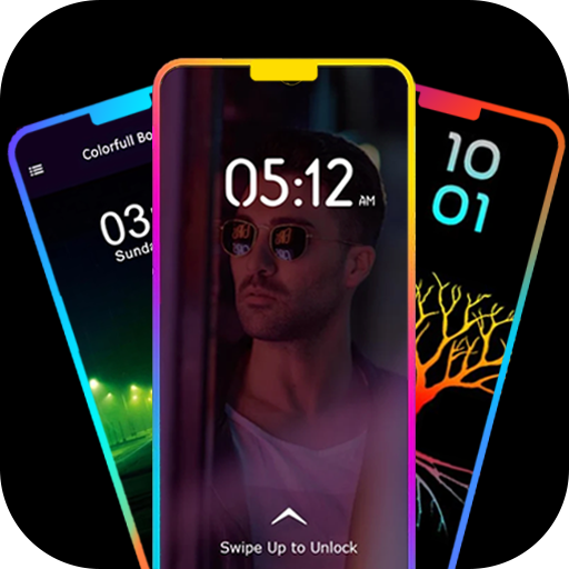 Border Light Wallpaper - Live Color Wallpaper Free icon