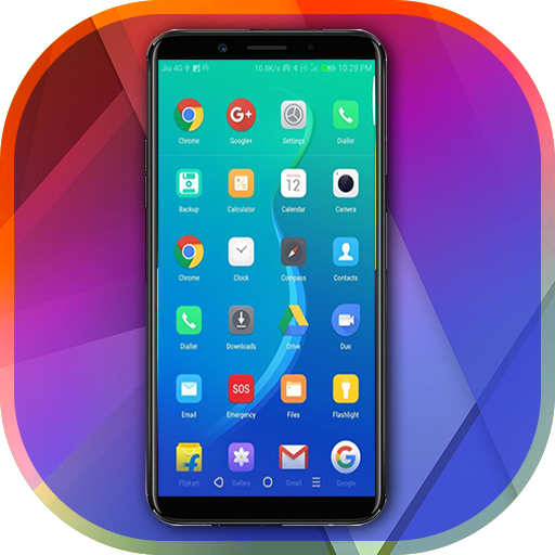 Theme &amp; Launcher for oppo F5 icon