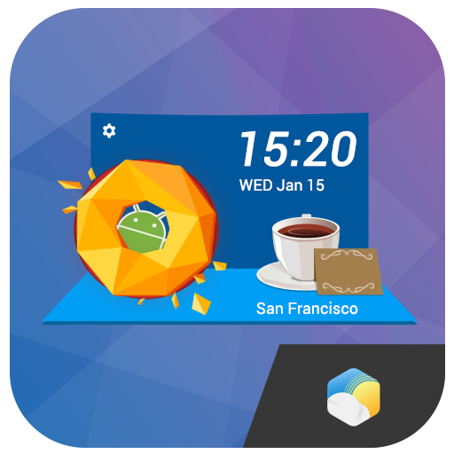 Dessert Style Weather Widget icon