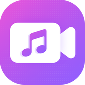 Add Music to Video - Add Audio to video icon