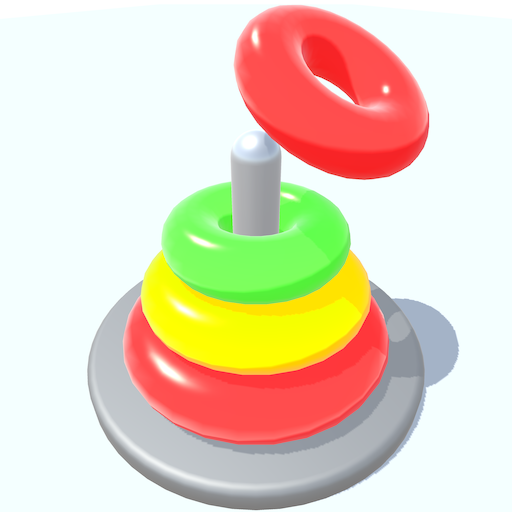 Color Sort 3D: Fun Hoop Stack Sorting Puzzle icon