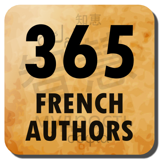 A french author quote per day icon