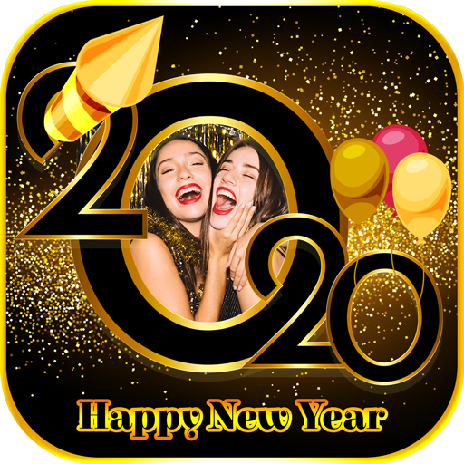 New year photo editor : new year photo maker icon