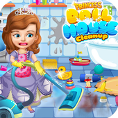 👸 💕 Sofia Cleaning game: DollHouse Decoration icon