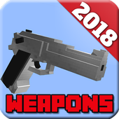 2018 Minecraft Weapon Mod Guns icon