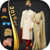 Best Woman &amp; Men Suit Montage: Photo Editor icon