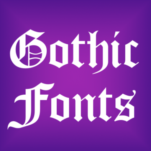 Gothic Fonts for Android أيقونة