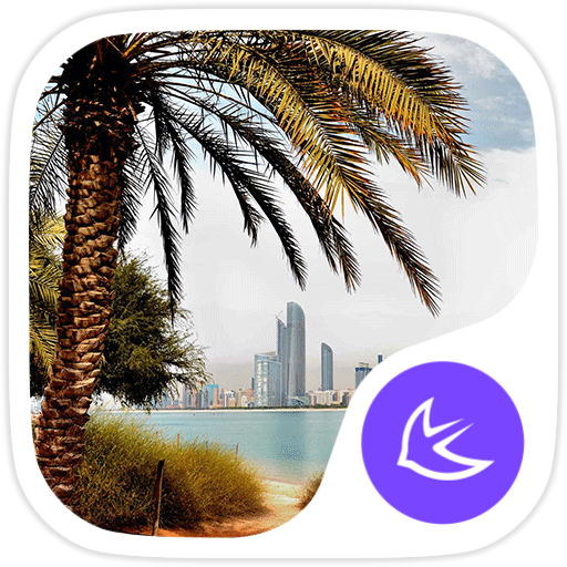 The palm trees theme for APUS icon