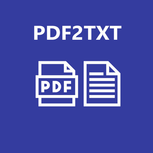 PDF to TXT : Convert PDF file to TXT text file icon