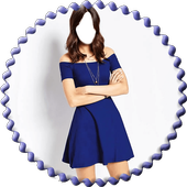 Off Shoulder Dress Fashion أيقونة