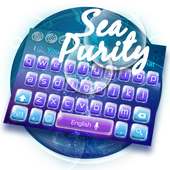 Blue Sea Purity Keyboard Theme on 9Apps