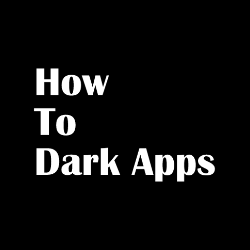 How to Dark Apps icon