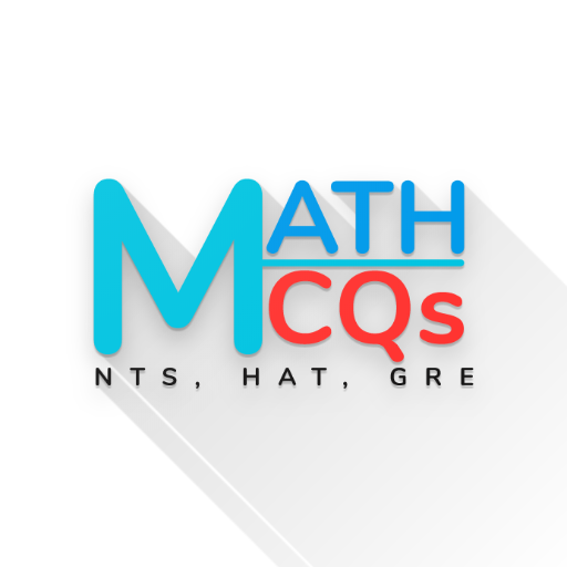 Math MCQs with Solutions - GRE, NTS,GAT, HAT, PPSC icon