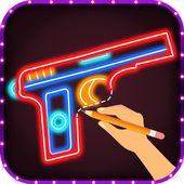 How to Draw Glow Weapon icon