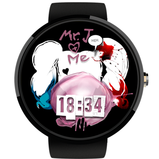 Mad Love - Comics Watch Face أيقونة