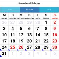 Deutschland Kalender