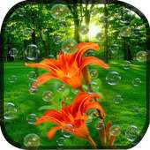 Galaxy3d Bubble Live wallpaper