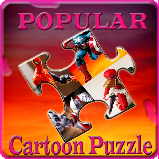 Cartoon puzzle Hero icon