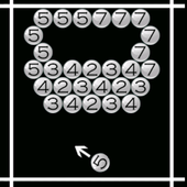 Bubble White and Black icon