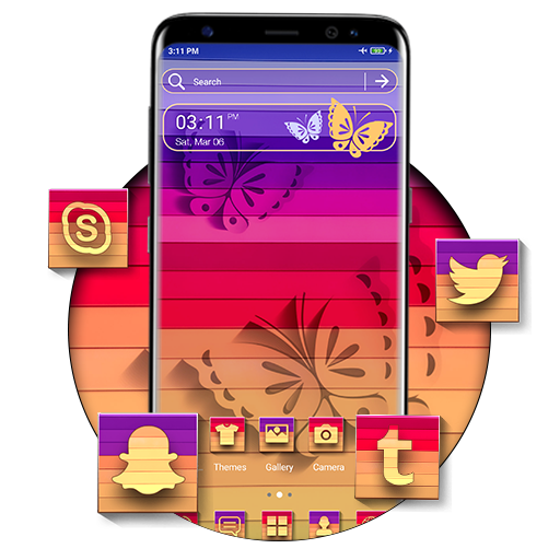 Butterfly Shadow Theme icon