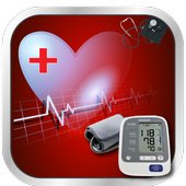 Blood Pressure Log and Health icon