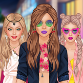 Fashion Model Crazy Shopping icon