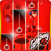 Piano Ladybug Tiles icon