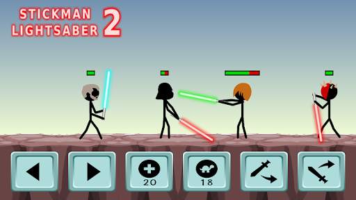 Stickman Lightsaber Warriors 2 screenshot 1