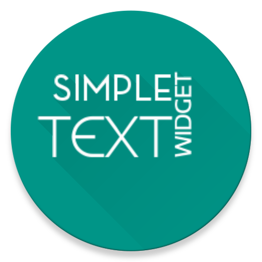 Simple Text Widget (Any Text) icon