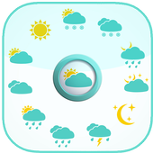 Todays weather : weather 24 icon