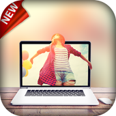 Laptop Photo Frame icon