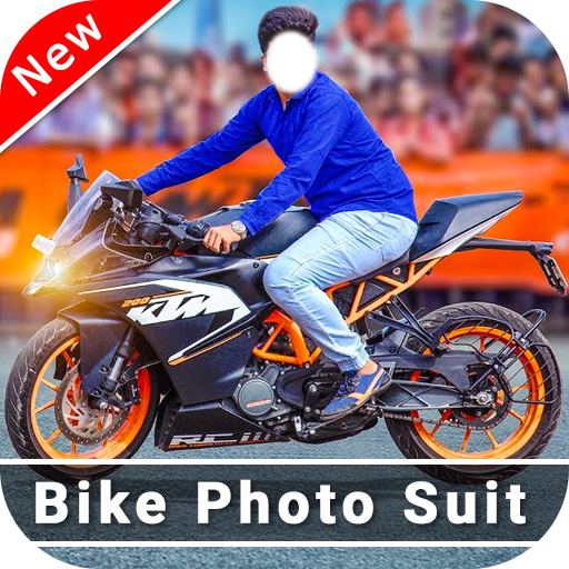 Men Moto Photo Suit: Stylish Bike Photo Editor icon