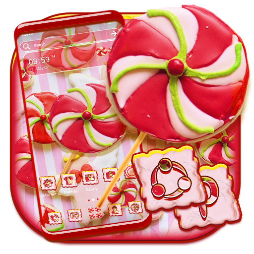 Pink Sweet Candy Theme icon