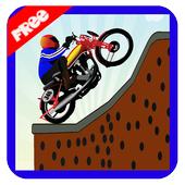 Jungle Motorcycle climb Hill icon