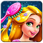 Long Hair Princess Wedding Love Story icon