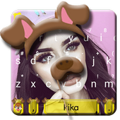 Snap Face Keyboard Theme - Make Chat Fun icon