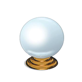 Crystal ball icon
