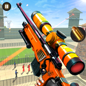 Prisoner Sniper Shooting Strike Mission أيقونة