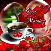 Good morning image for whats-up-Photo Sticker icon