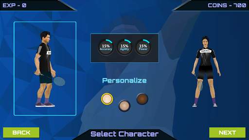 3D Pro Badminton Challenge screenshot 2
