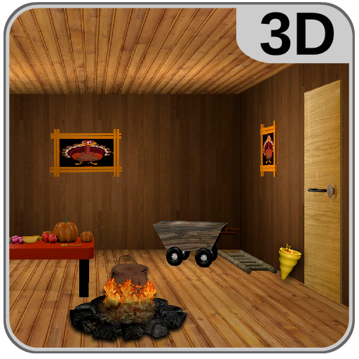 3D Escape Games-Thanksgiving Room icon