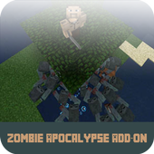 Mod Zombie Apocalypse For MCPE icon