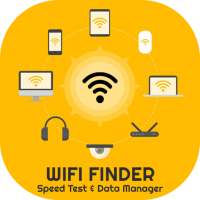 Wifi Finder - Data Manager & Speed Test on 9Apps