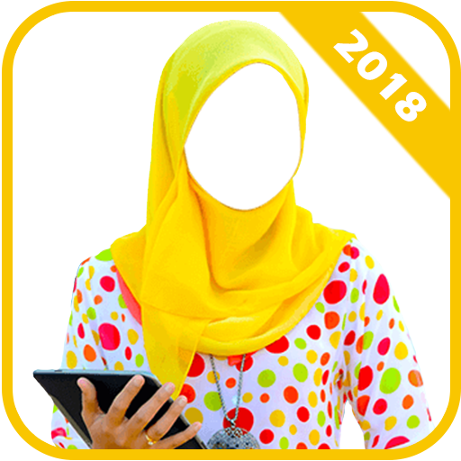 camera hijab plus photo editor icon